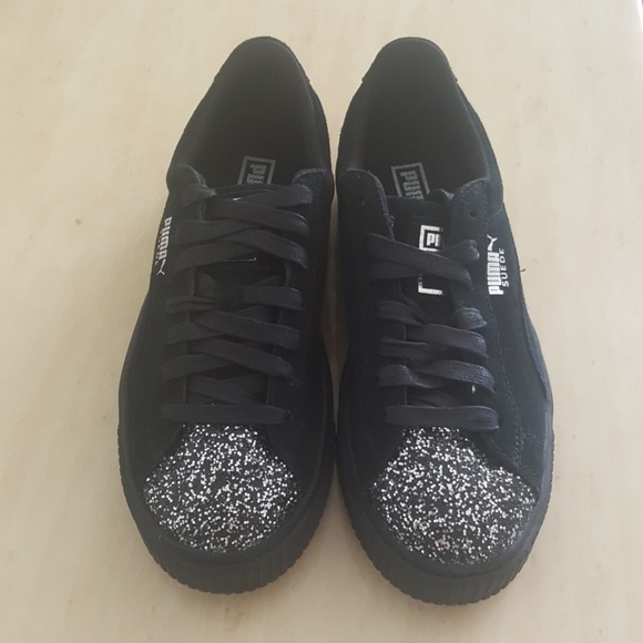 NWT-Women's Suede leather Platform Sneakers 8 - Picture 5 of 8